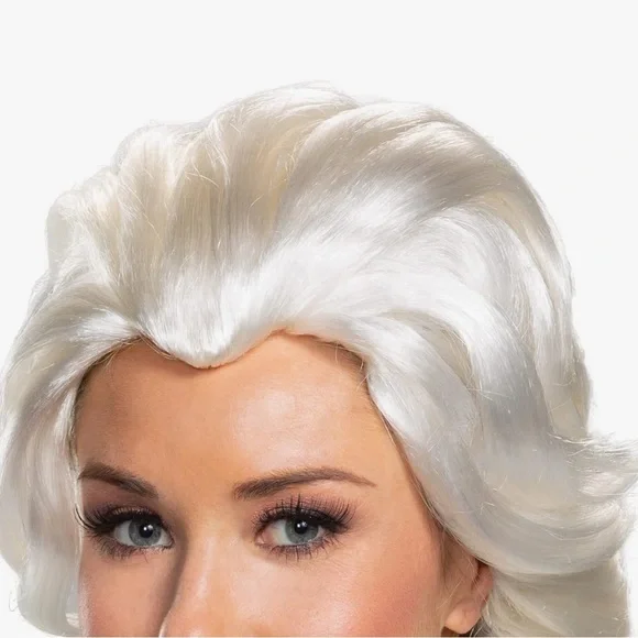 Chic White Braided Wig for Women - Picture 2 of 2